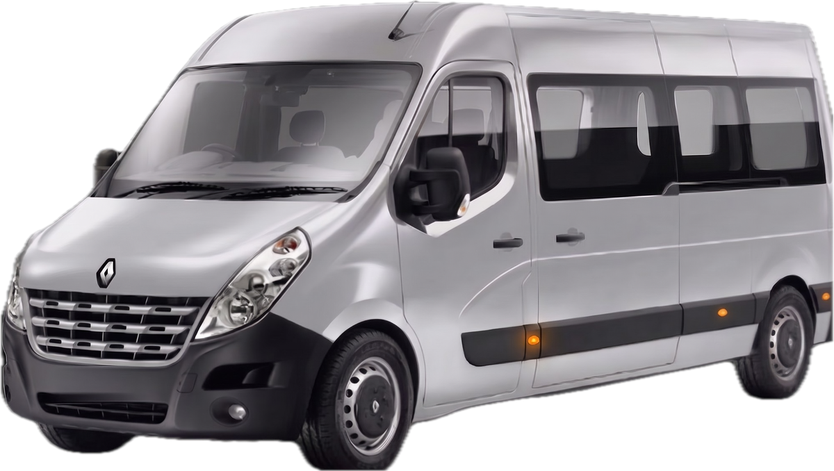 Renault Master minibus for group transfers