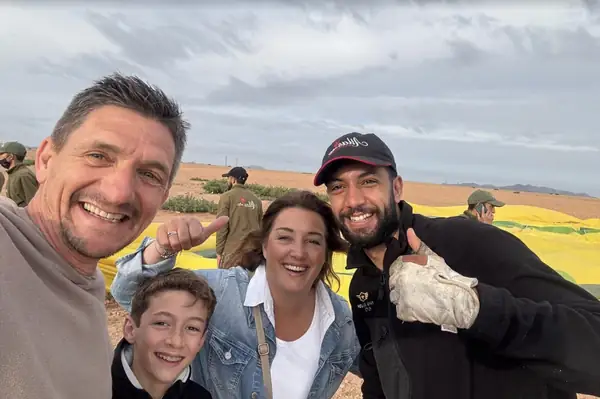 מרקש מלמעלה. — happy passengers