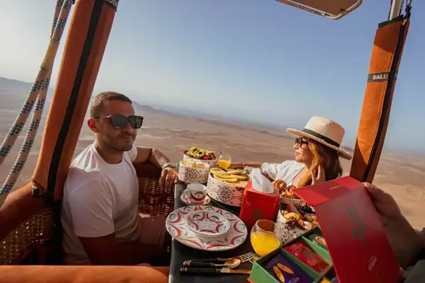 מרקש מלמעלה. — romantic flight marrakech